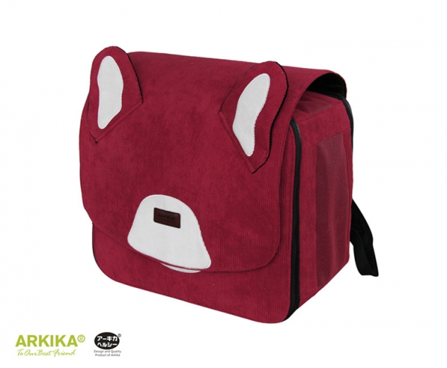阿基努寵物背包(紅) 1
